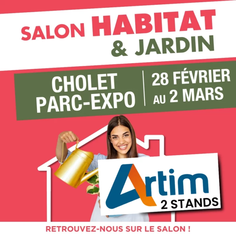 affiche salon habitat de cholet du 28 février au 2 mars